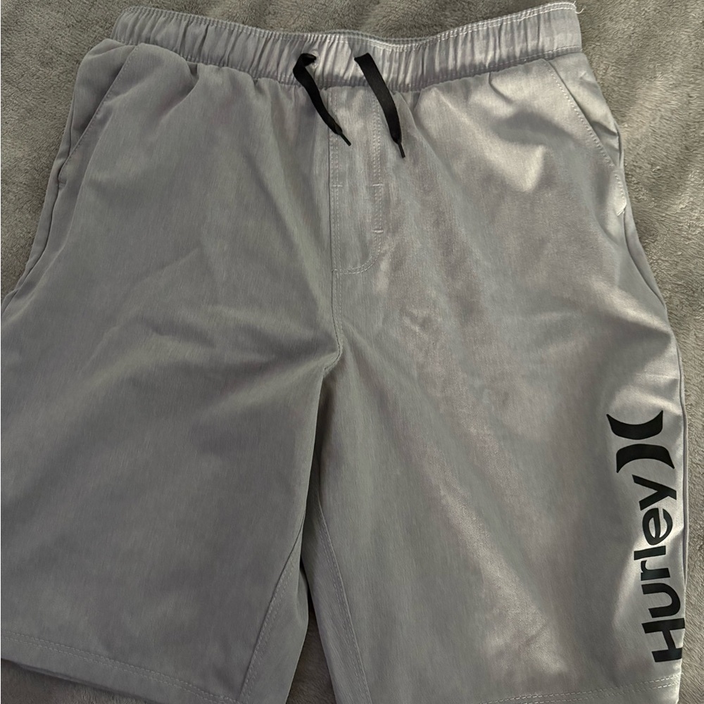 Hurley Light Gray Elastic Shorts